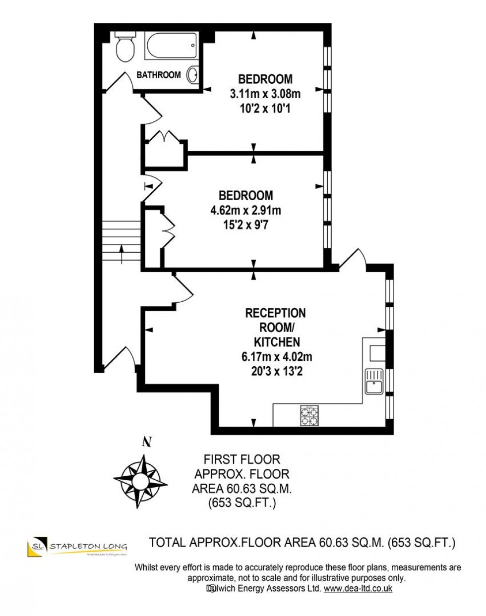 Floorplan for London Road, East Grinstead
