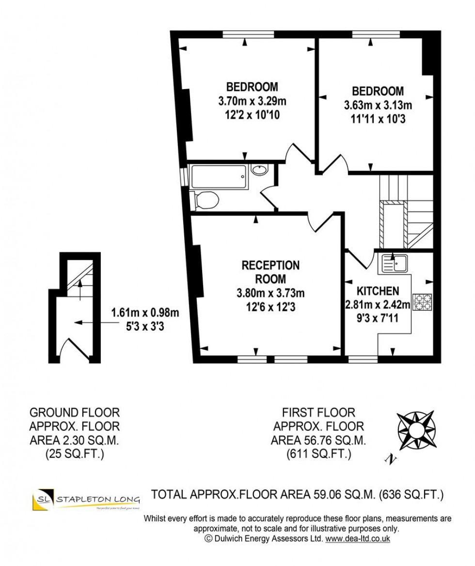 Floorplan for Franciscan Road, London