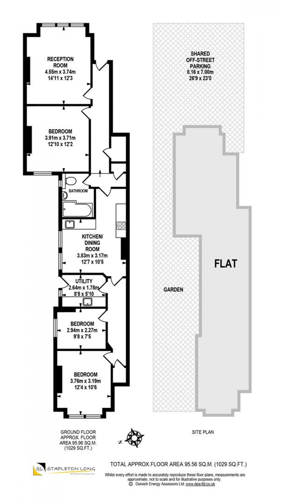 Floorplan for Valley Road, Streatham