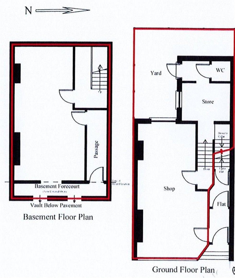 Floorplan for Pembridge Road, Notting Hill