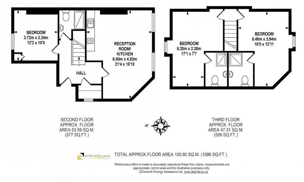 Floorplan for Westow Hill, Crystal Palace