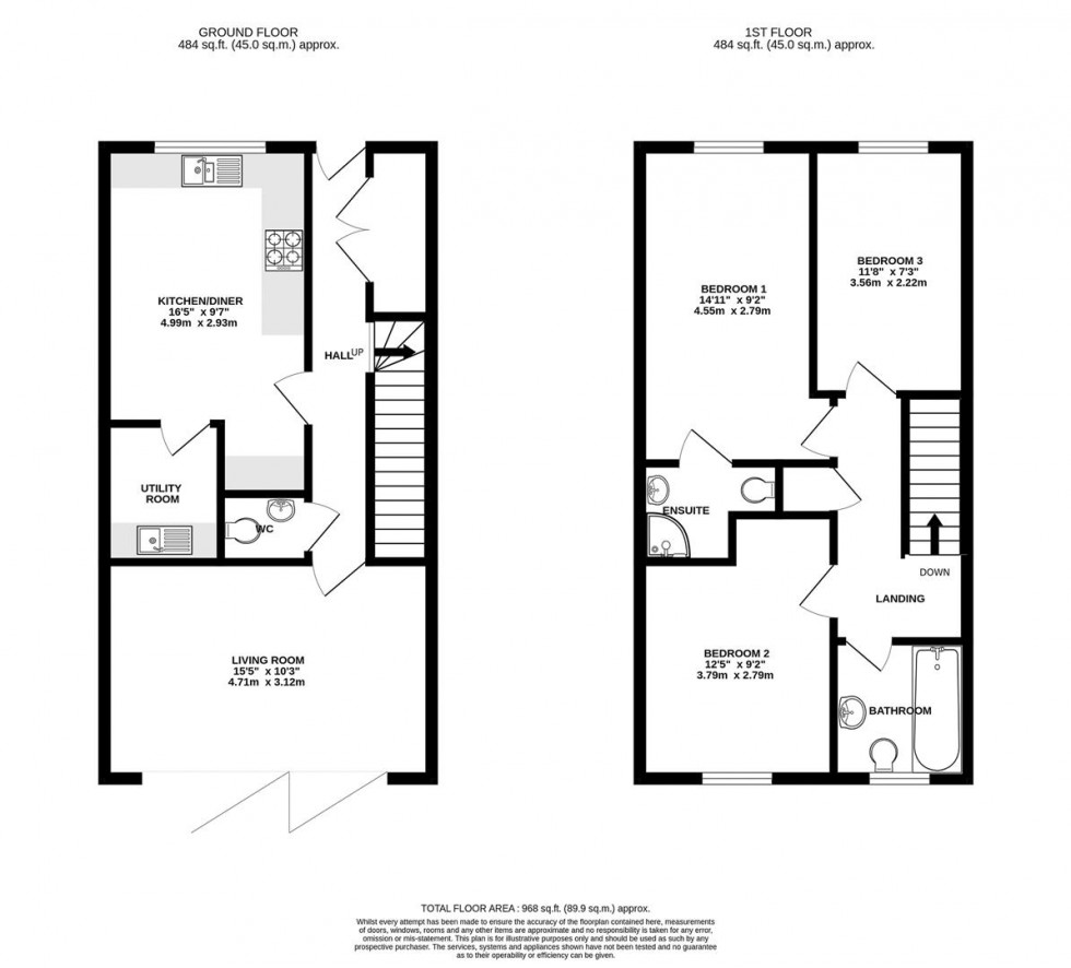 Floorplan for Lansdowne Place, London