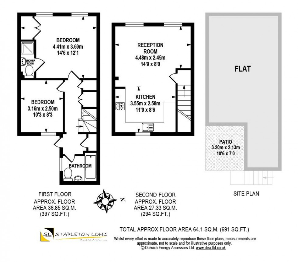 Floorplan for Crofts Court, London