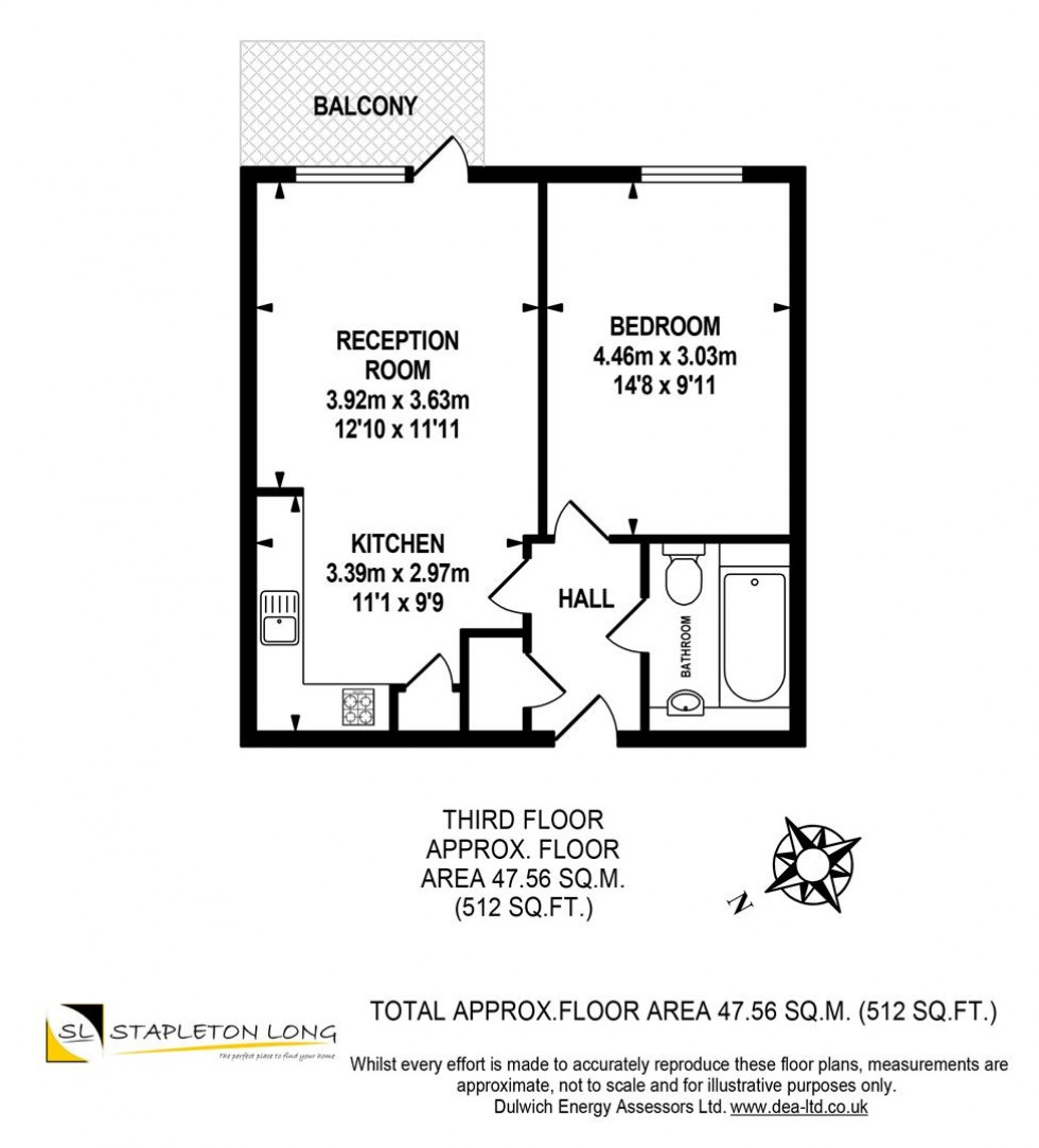 Floorplan for Elder Road, West Norwood