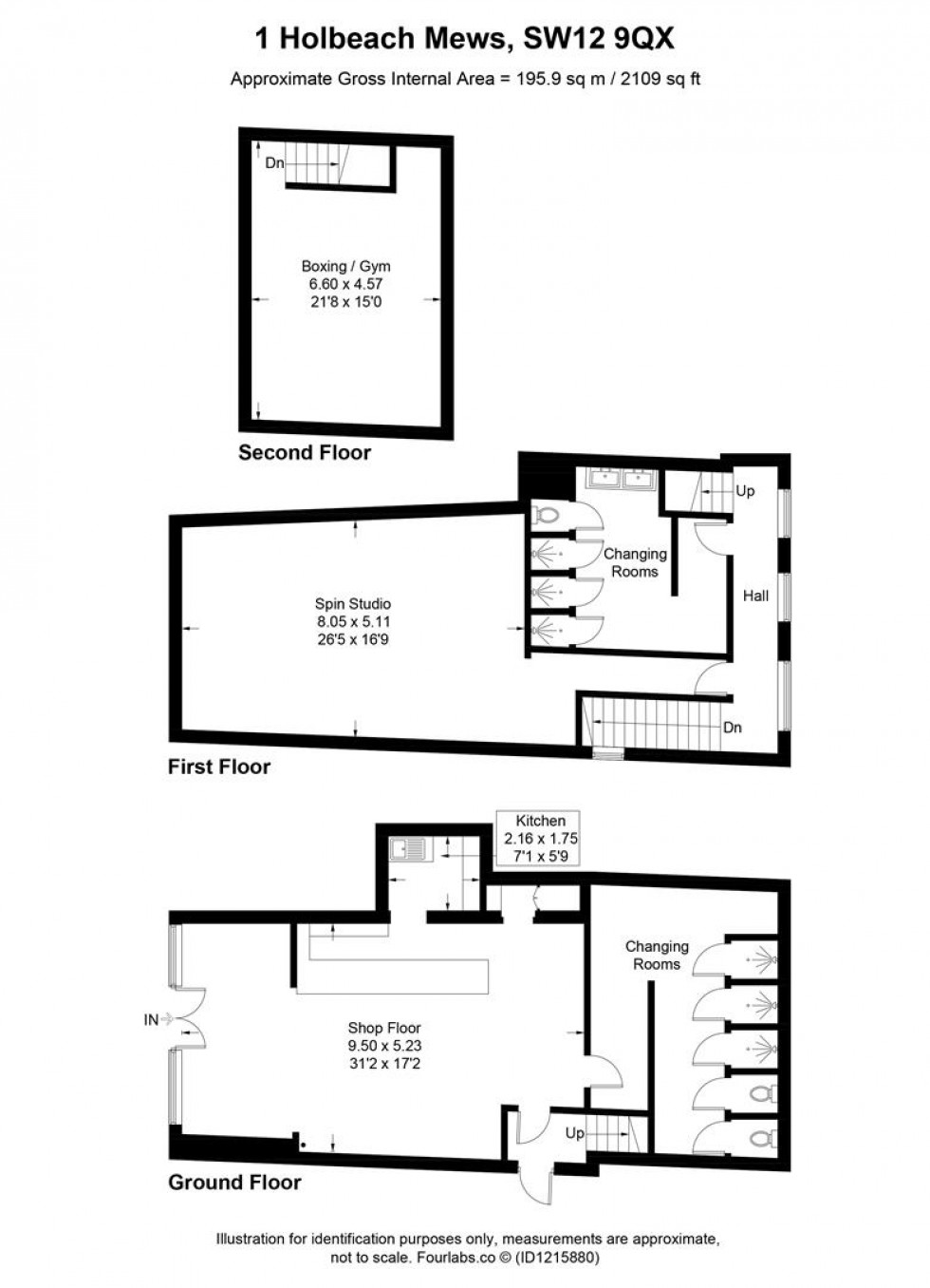 Floorplan for Holbeach Mews, Balham