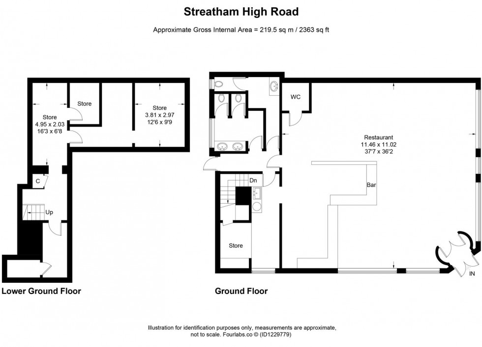 Floorplan for Stretham High Road