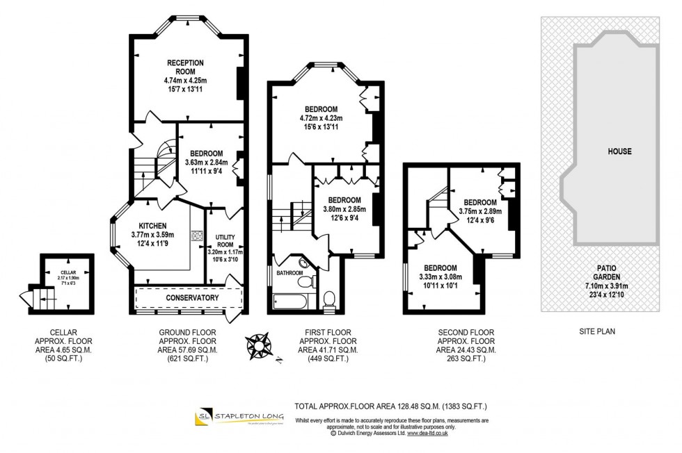 Floorplan for Ullswater Road, London