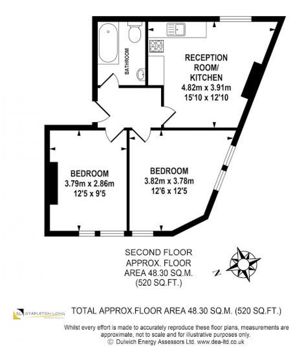 Floorplan for High Street, Thornton Heath
