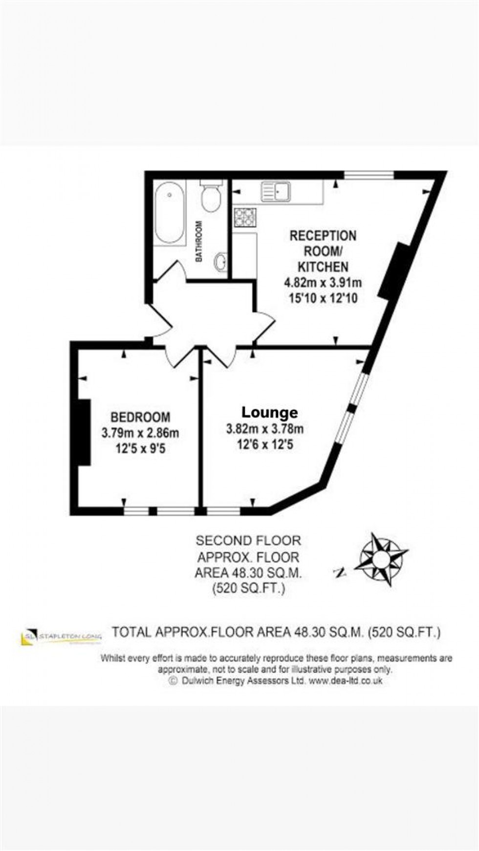 Floorplan for High Street, Thornton Heath